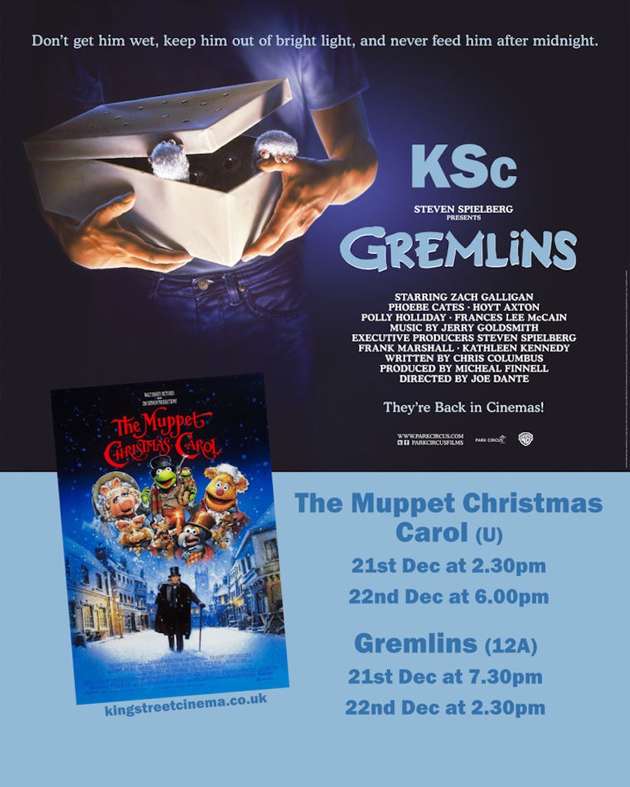 Gremlins and The Muppet Christmas Carol at King Street Cinema